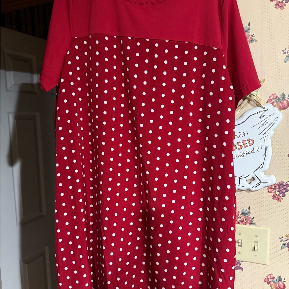 SHEIN Vibrant Red Dress